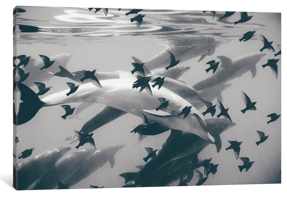 "Found Out" by Evgenij Soloviev, Canvas Print, 40"x26"