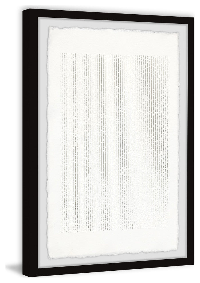 "Stained Concrete" Framed Painting Print, 12x18