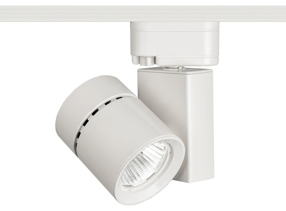 WAC Lighting Exterminator II Fixture 4000K Flood Beam, White, H Track