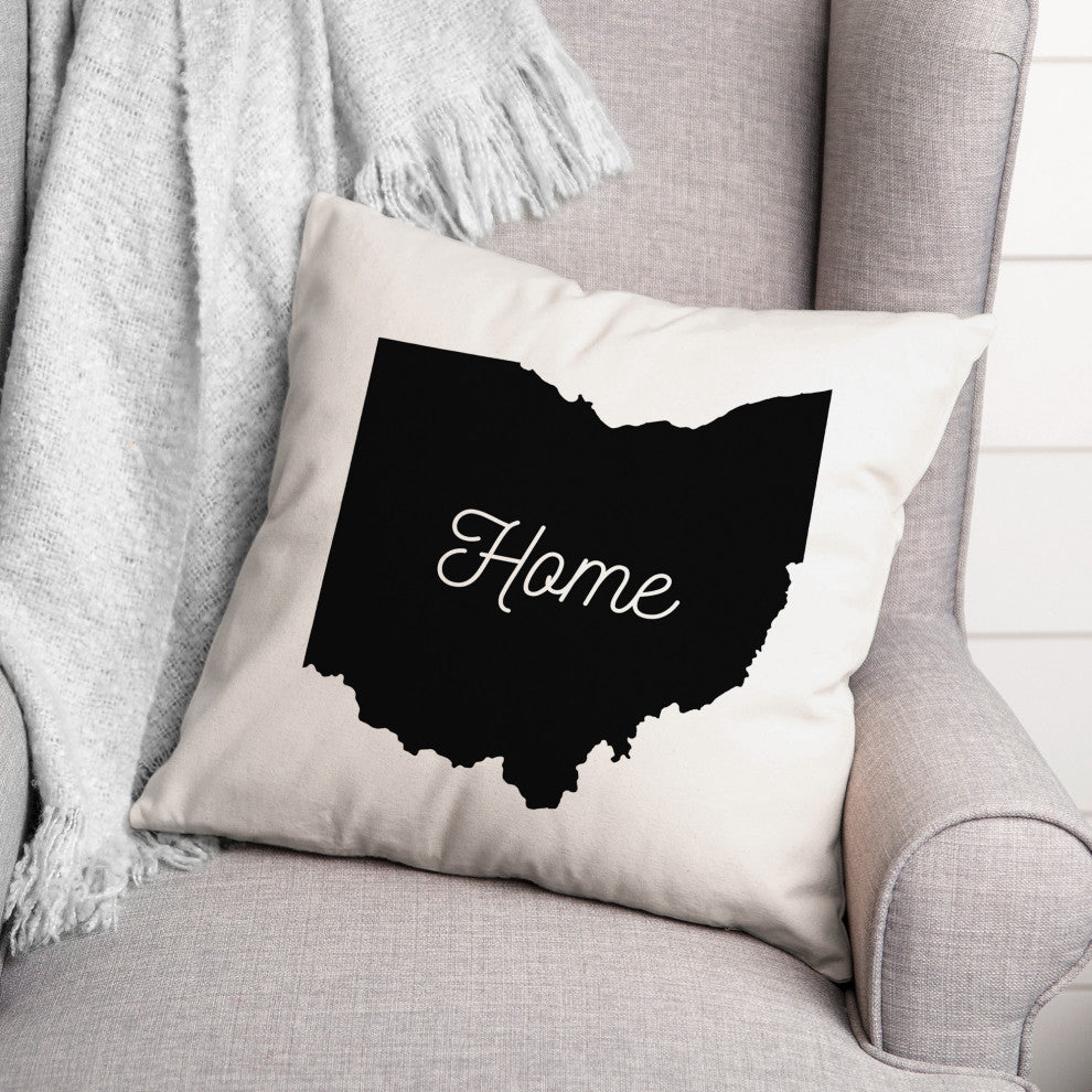 Ohio Home 18x18 Spun Poly Pillow