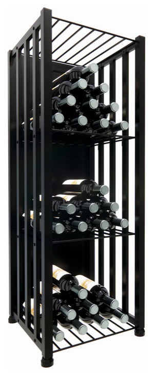 Case and Crate 3 metal wine storage kit, 48 Bottles