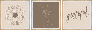 Always Grateful Triptych, 3-Piece Set, 12x12 Panels