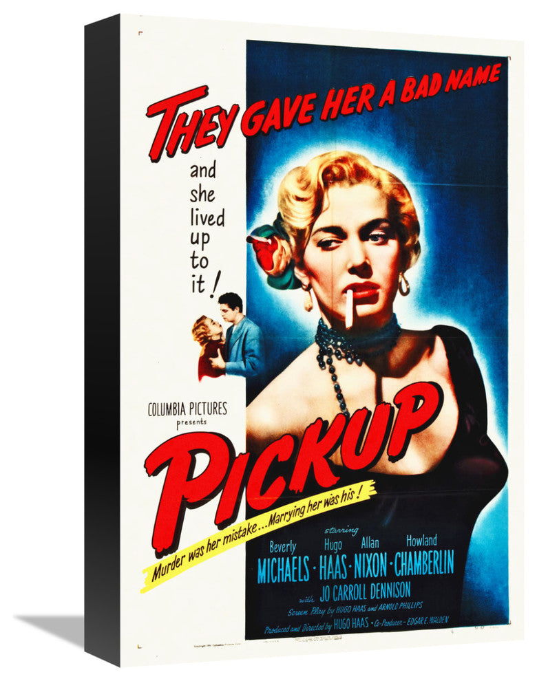 "Pickup" Stretched Canvas Giclee by Hollywood Photo Archive, 11x16"