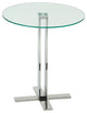 Solen Round Glass End Table