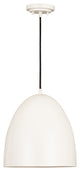 Zlite 6012P12-SWH 1-Light Pendant, Satin White