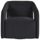Kendrick Swivel Lounge Chair, Abbington Black