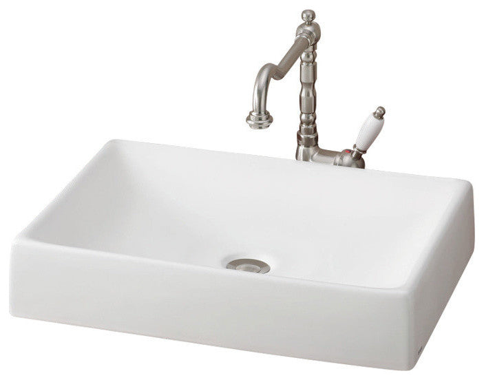 Cheviot Products Quattro Vessel Sink, White