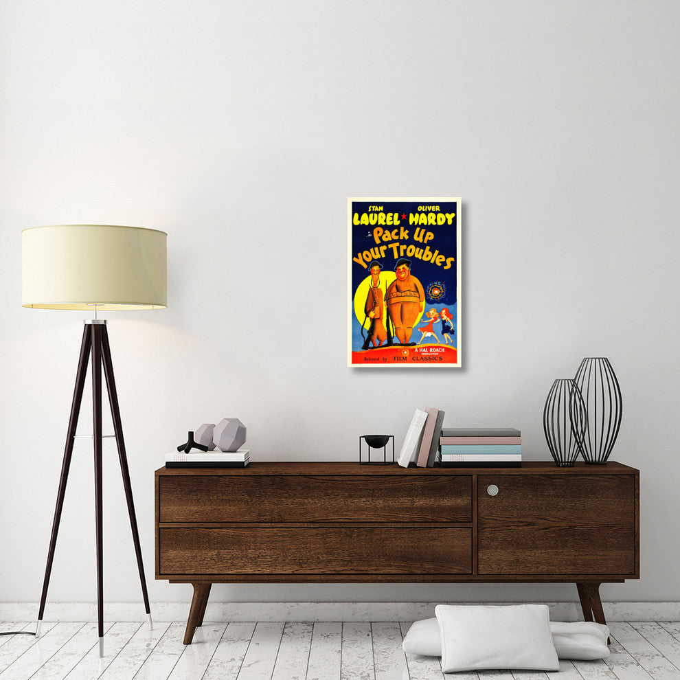 Laurel and Hardy, Pack Up Your Troubles, 1932, 20x30
