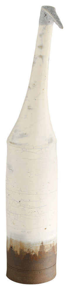 Egret Sculpture, White, Large