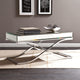 Lindsey Mirrored Cocktail Table