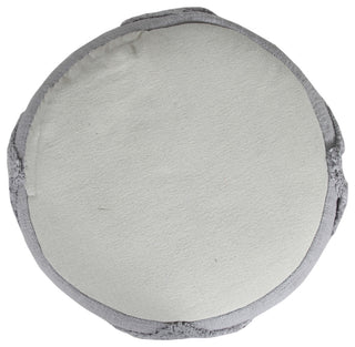 Solid Textured Decorative Diamond Pouf Ottoman