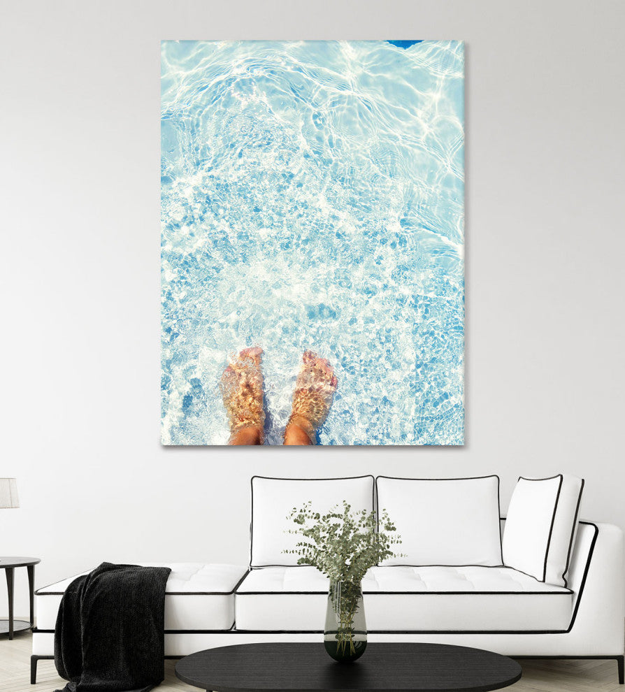 Relaxed Feet - 72 x 54 by Sarah Jane