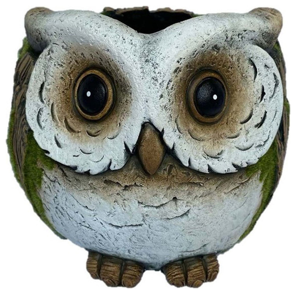8" Owl Flower Pot