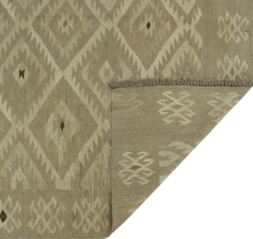 Winchester Kilim Larmina Ivory Rug, 5'4x7'5