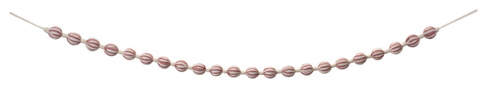 Fabric Ball String Garland, Set of 2