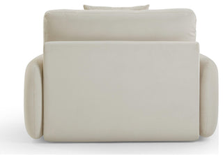 Rachelle Boucle Lounge Chair, Cream