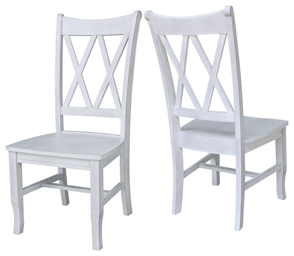 Double XX Back Chair in Chalk