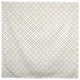 Gray Brush Diamond 58x58 Tablecloth