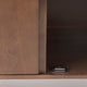 Lillie Medium Brown Solid Wood Accent Cabinet