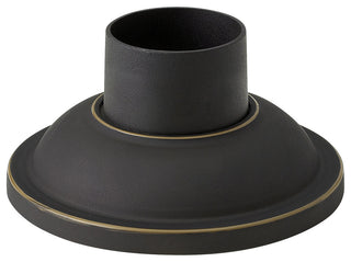 Hinkley Lighting 1304 7"W Cast Aluminum Pier Mount Base - Oil Rubbed Bronze