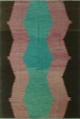 Winchester Kilim Jelani Green Rug
