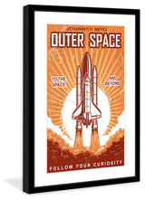 "Outer Space" Framed Art Print