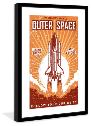 "Outer Space" Framed Art Print
