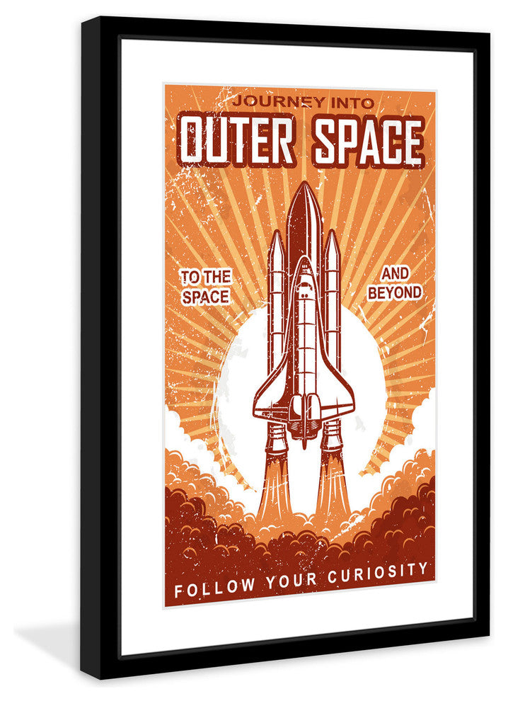 "Outer Space" Framed Art Print
