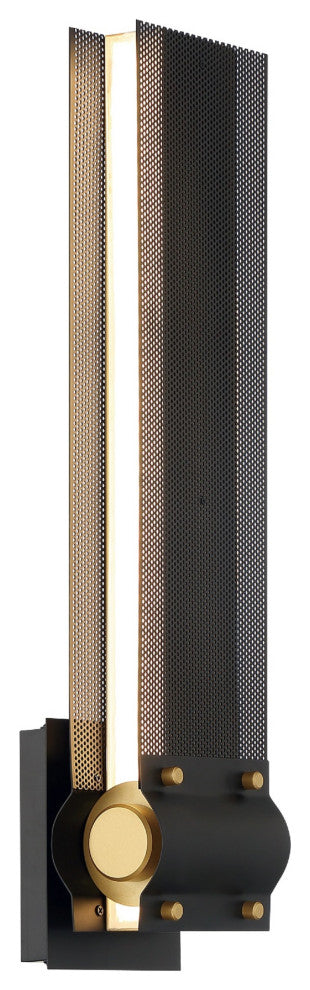 19" Outdoor Led Wall Sconce