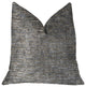 Drizziling Mist Gray Luxury Throw Pillow, 24"x24"