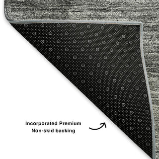 Premium Machine Washable Mayfield AMF625 Gray 1'8" x 2'6" Rug