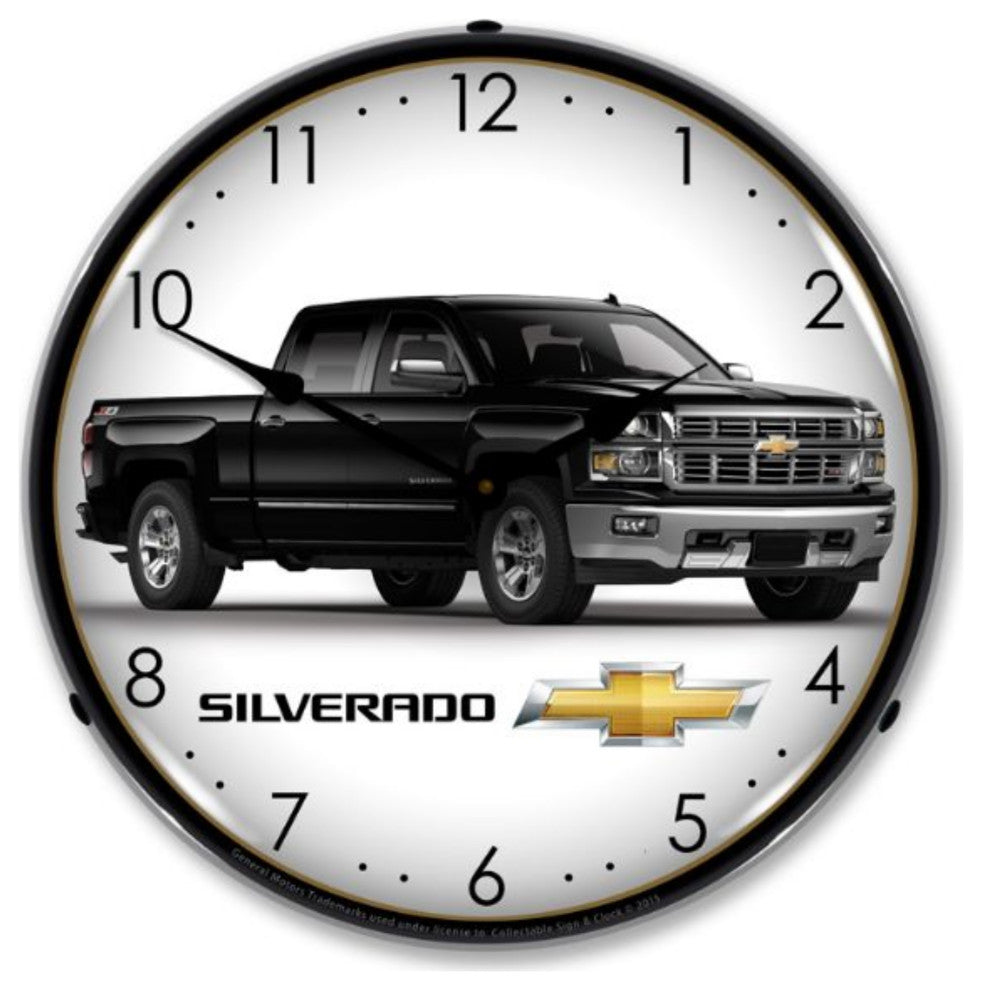 GM1505596 Chevrolet Silverado Black Clock