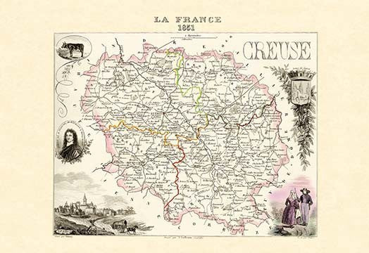 Creuse- Canvas Poster 20" x 30"