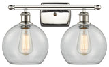Innovations Lighting 516-2W-PN-G122-8 Athens 2 Light 16" Bath Vanity Light