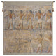 Saqqarah Beige Carre Belgian Wall Tapestry