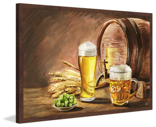 "Summer's Beauty" Framed Painting Print, 18"x12"