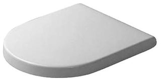 Duravit 006389 Starck 3 D-Shape Closed-Front Toilet Seat - White
