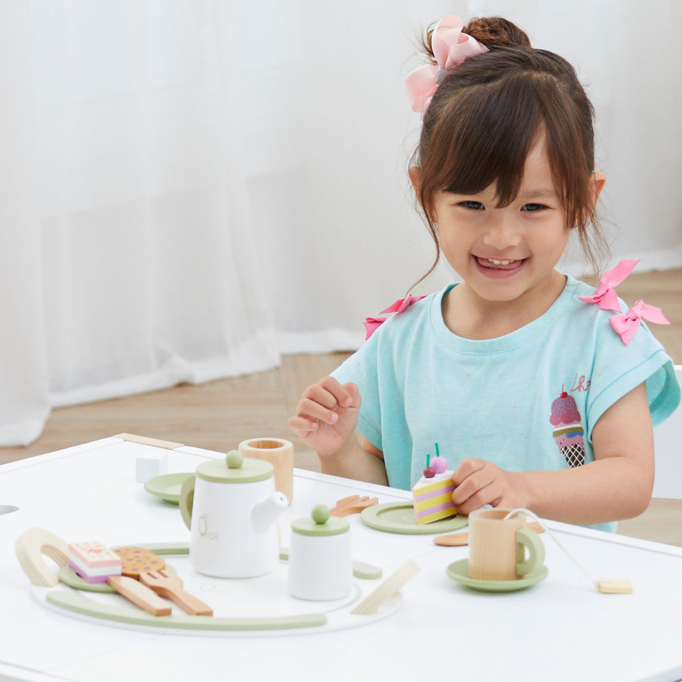 Tea Sets Play Kitchen Accessories, 20 pcs
