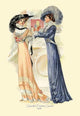 Graceful Evening Gowns- Gallery Wrapped Canvas Art 28" x 42"