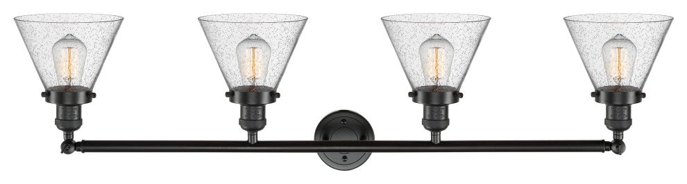 Innovations Lighting 215-Ob-G44-Led 4 Light Dimmable Led Bathroom Fixture