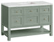 Breckenridge 48" Single Vanity, Smokey Celadon,  Ethereal Noctis Top