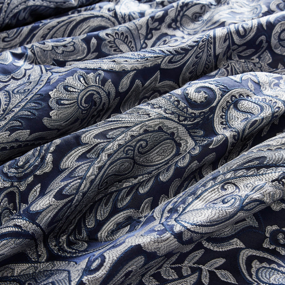 Madison Park Aubrey Comforter Sheet Set Blue, Queen