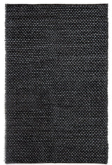 Strata Contemporary Area Rug, Dark Gray, 7'9" Round