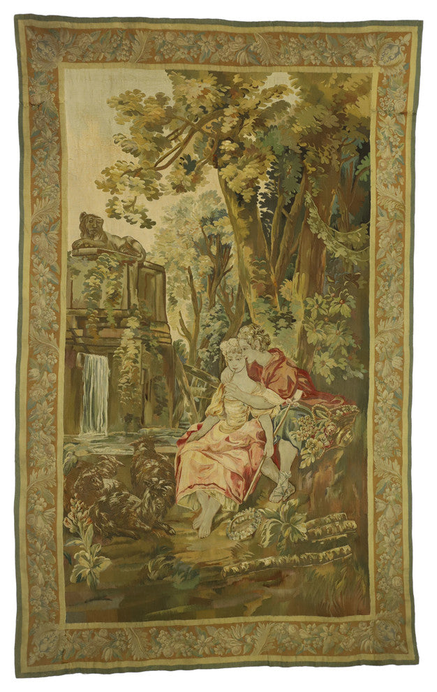 Antique French Tapestry, 06'02 x 09'11