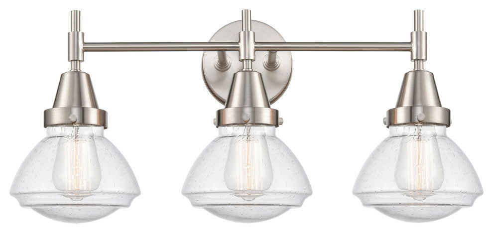 INNOVATIONS LIGHTING 447-3W-SN-G324 Caden 3 Light 26 inch Bath Vanity Light