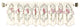 Rose Embroidery Window Curtain Valance, Light Pink, 19" X 60"