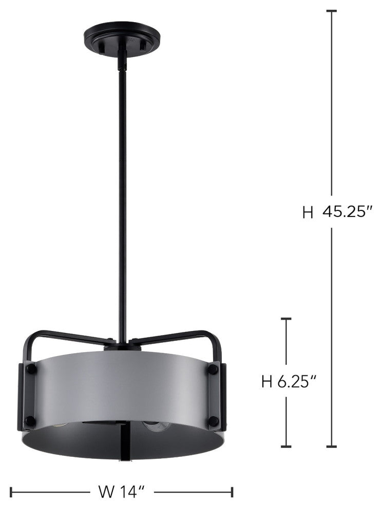Altos 3 Light Small Pendant