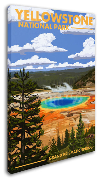 Lantern Press 'National Park 14' Canvas Art, 16" x 24"