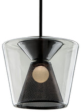 Berlin 1-Light Pendant, Soft Black