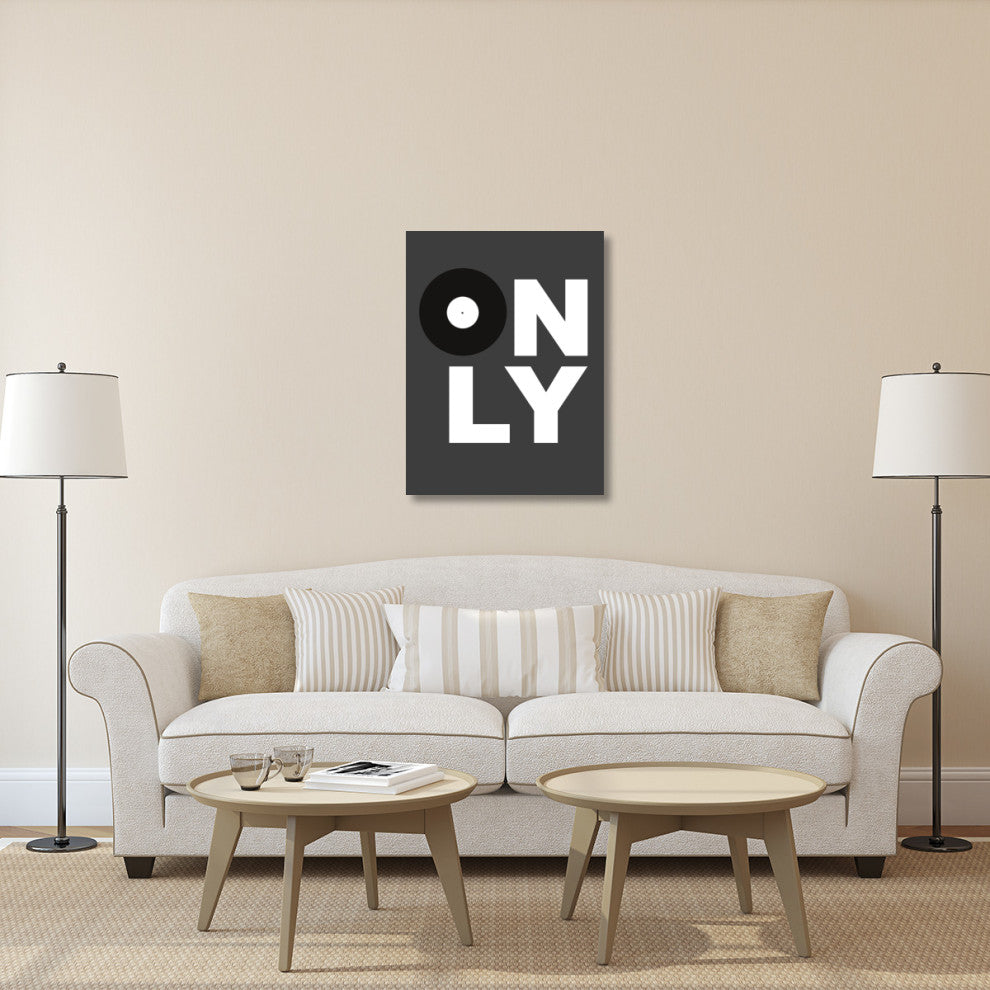 "Only Vinyl Poster 3" Fine Art Print